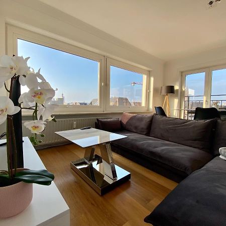 Luxury 3 Bedroom Apartment On The Top Floor With Panoramic View Oostende Exterior foto