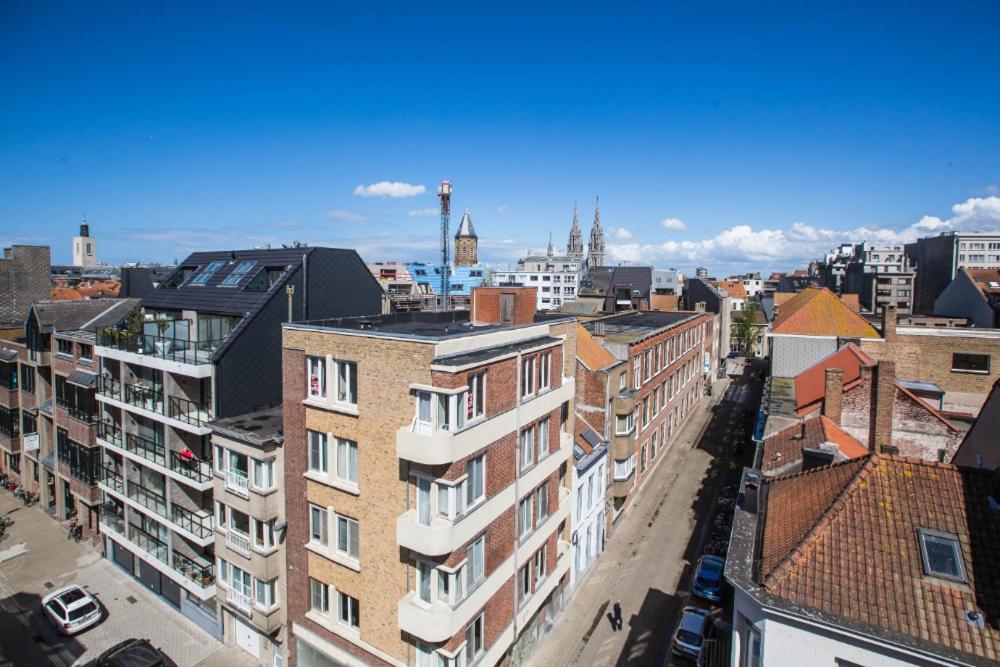 Luxury 3 Bedroom Apartment On The Top Floor With Panoramic View Oostende Exterior foto