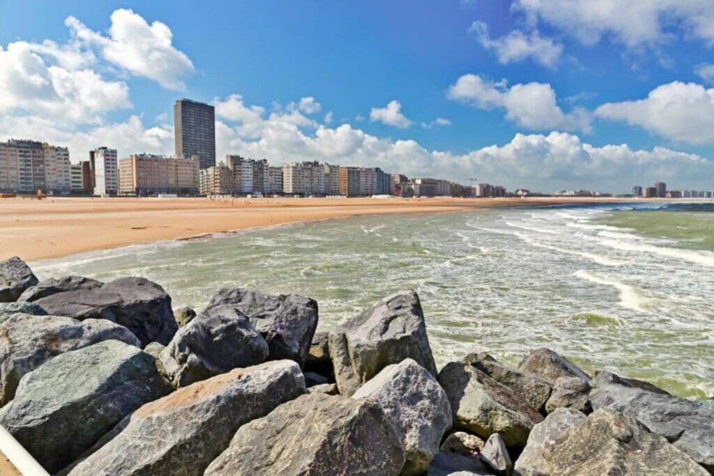 Luxury 3 Bedroom Apartment On The Top Floor With Panoramic View Oostende Exterior foto