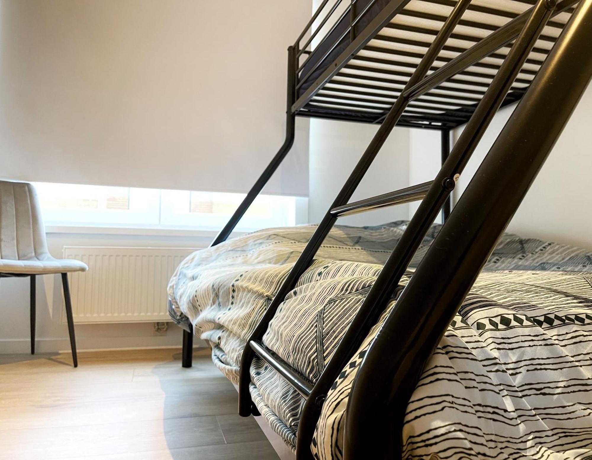 Luxury 3 Bedroom Apartment On The Top Floor With Panoramic View Oostende Cameră foto